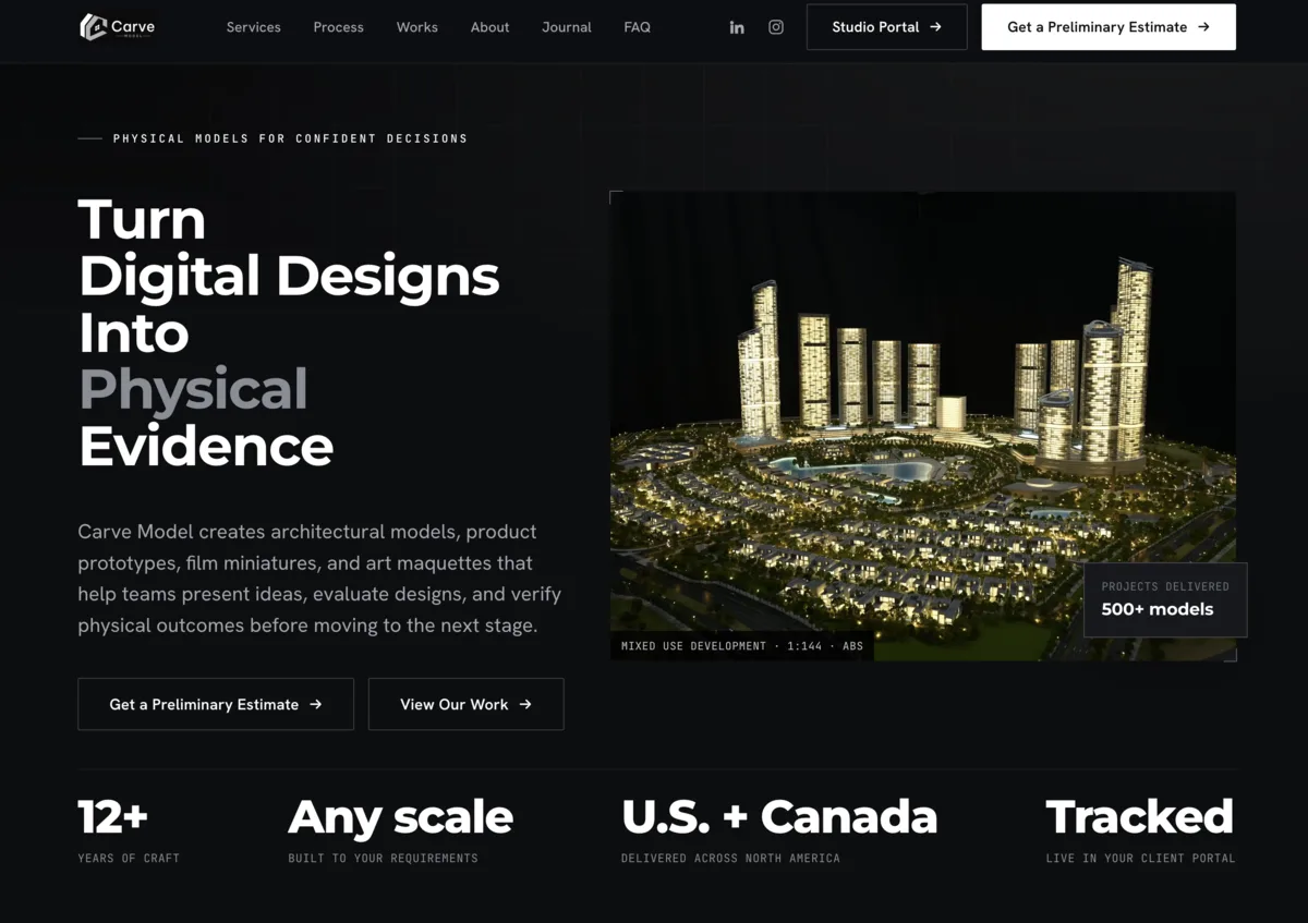 The New Carve Model Website Is Live